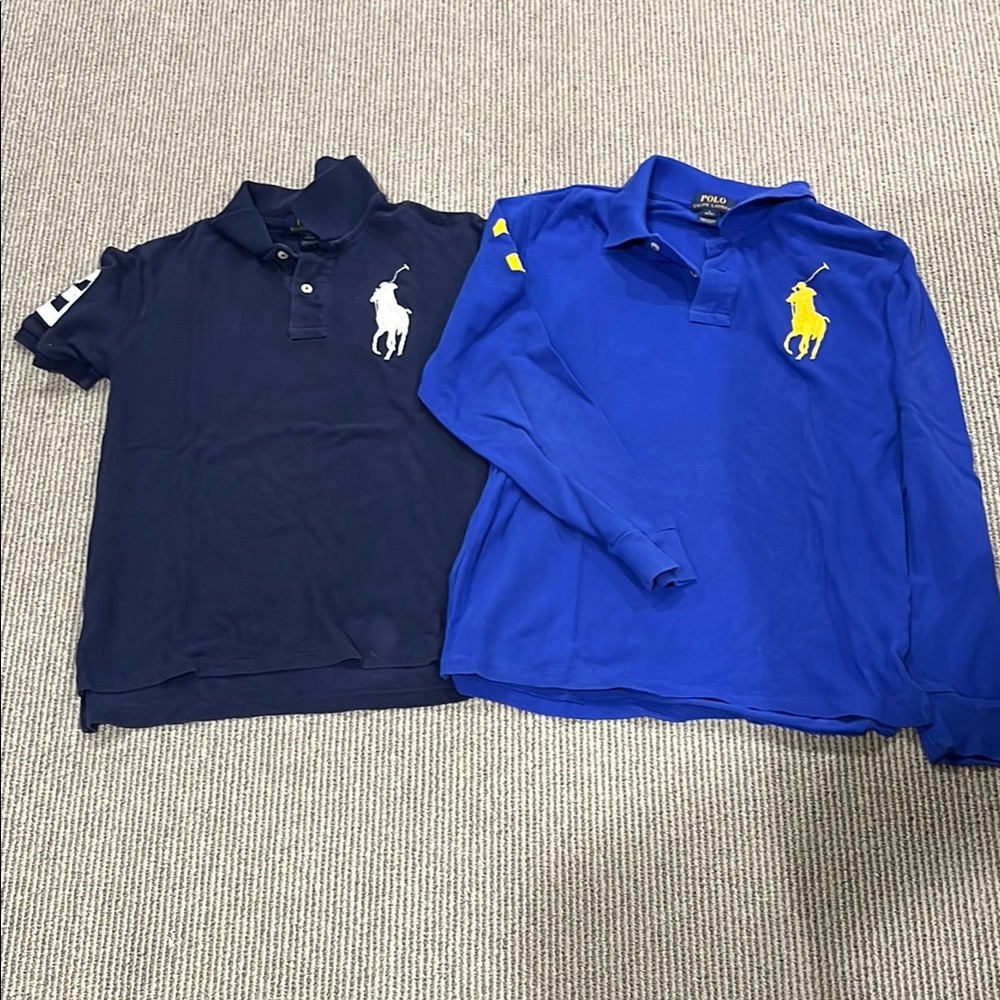 Polo by Ralph Lauren Kids Navy and Royal Blue Polos
